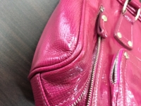 エナメル角擦れ